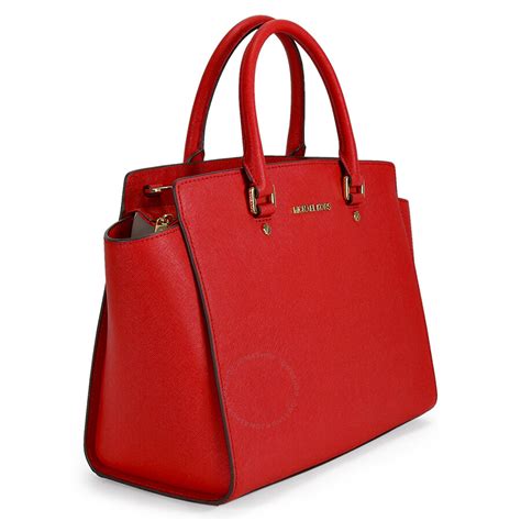 michael kors selma red medium|Michael Kors selma medium black.